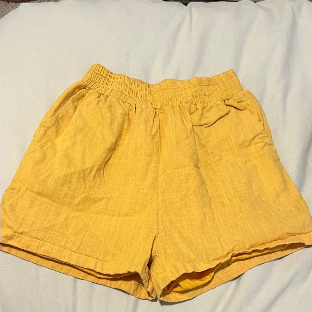 Aurelle 100% Cotton High Waist Women's Shorts
